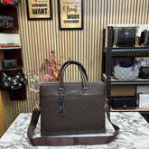 Gucci  Black Bind Leather  Bag